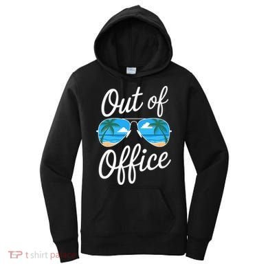 Vacation Out Office Beach Summer Tropical Travel  Women's Hoodie