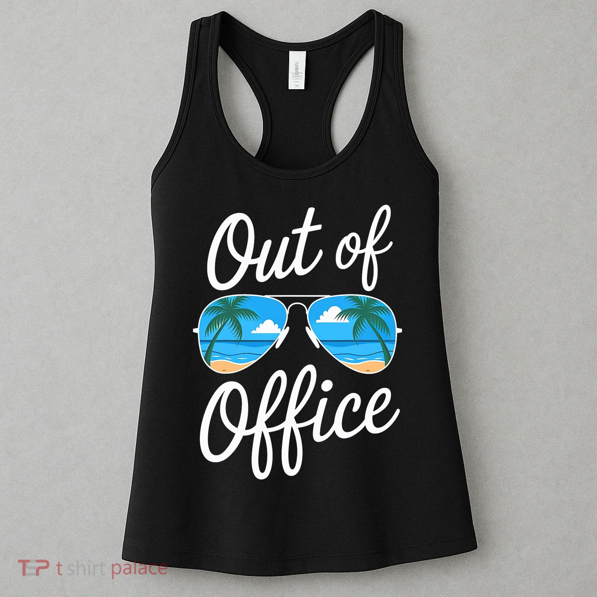 Vacation Out Office Beach Summer Tropical Travel  Women's Tank Top