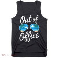 Vacation Out Office Beach Summer Tropical Travel  Tank Top thumb 0
