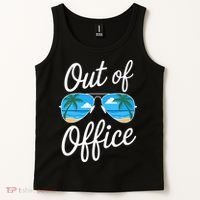 Vacation Out Office Beach Summer Tropical Travel  Tank Top thumb 2