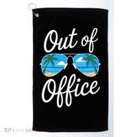 Vacation Out Office Beach Summer Tropical Travel  Golf Towel thumb 0