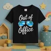 Vacation Out Office Beach Summer Tropical Travel  Toddler T-Shirt thumb 3