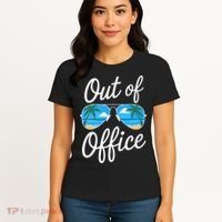 Vacation Out Office Beach Summer Tropical Travel  Women's T-Shirt thumb 4