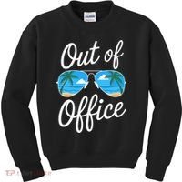 Vacation Out Office Beach Summer Tropical Travel  Kids Sweatshirt thumb 0
