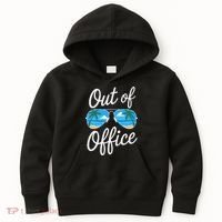 Vacation Out Office Beach Summer Tropical Travel  Kids Hoodie thumb 0