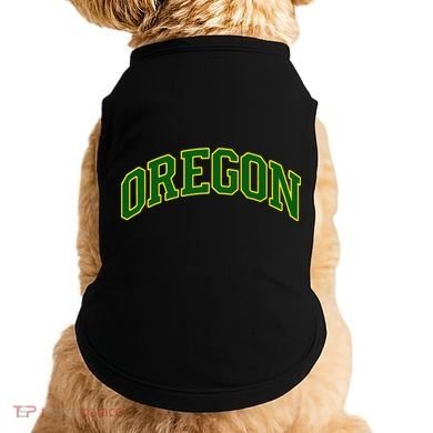 Vintage Oregon Oregon Text Doggie Tank