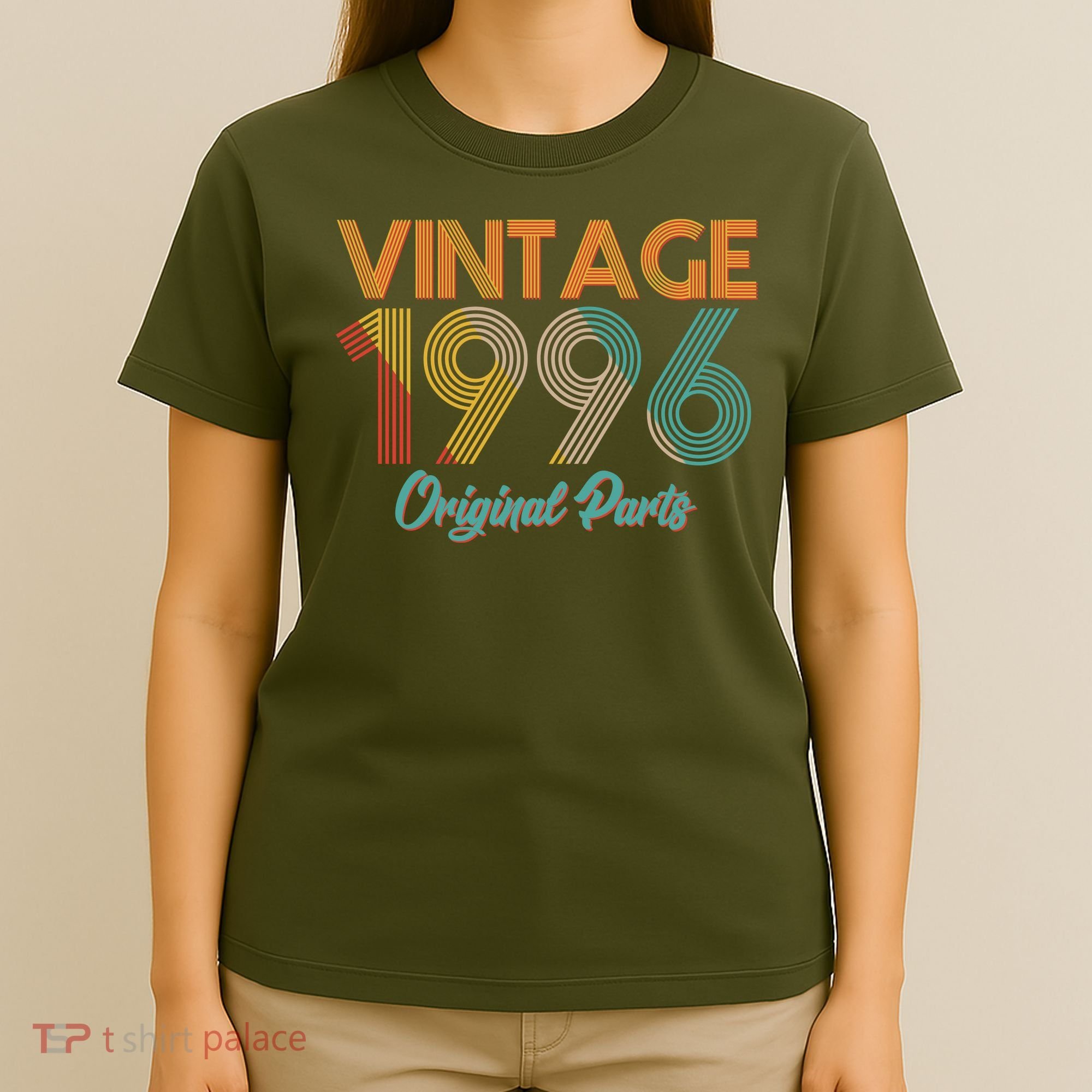 Vintage Original Parts Birthday 1996 30th Birthday T-Shirt