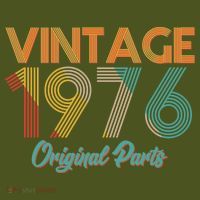 Vintage Original Parts Birthday 1976 50th Birthday T-Shirt thumb 7