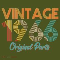 Vintage Original Parts Birthday 1966 60th Birthday T-Shirt thumb 7