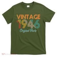 Vintage Original Parts Birthday 1946 80th Birthday T-Shirt thumb 0
