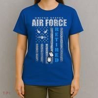 Veteran Of The United States Air Force Retired  T-Shirt thumb 4