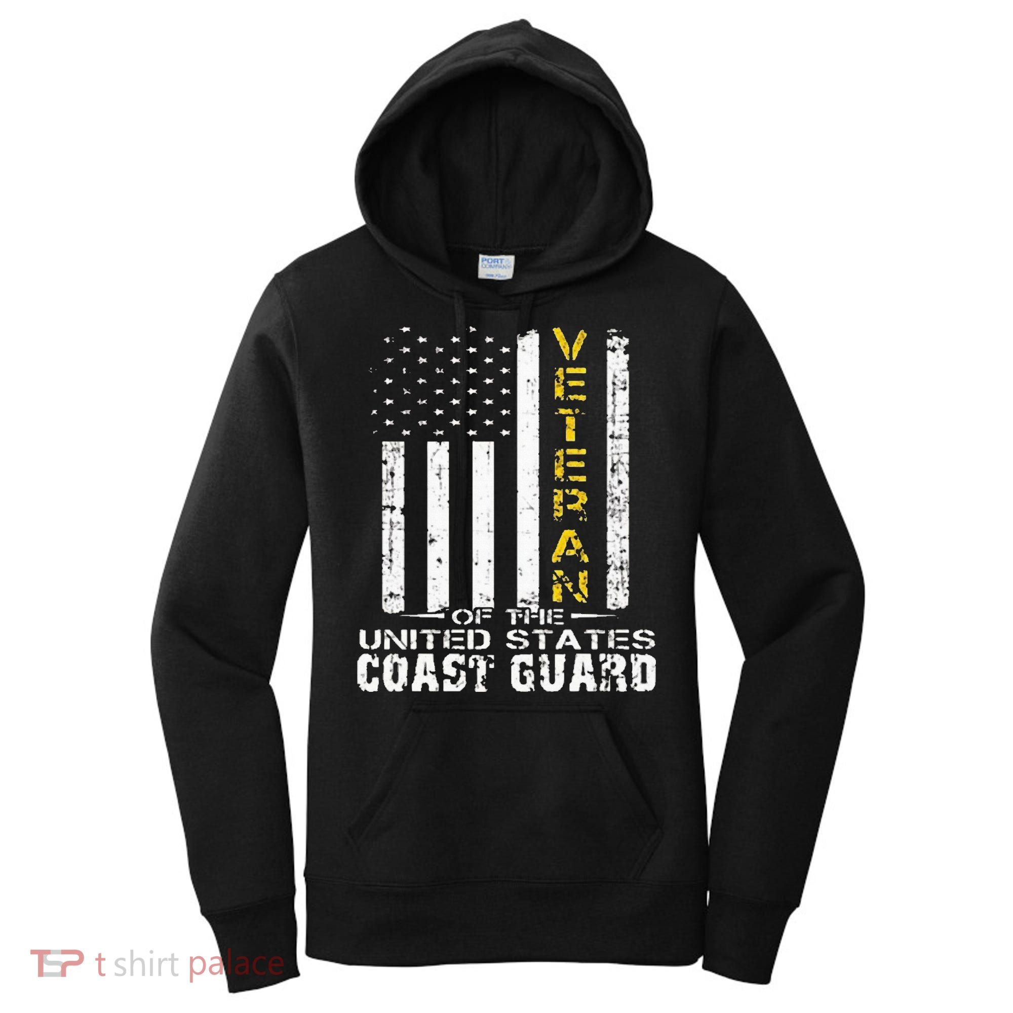 Veteran of the US Coast Guard USCG  Women's Hoodie