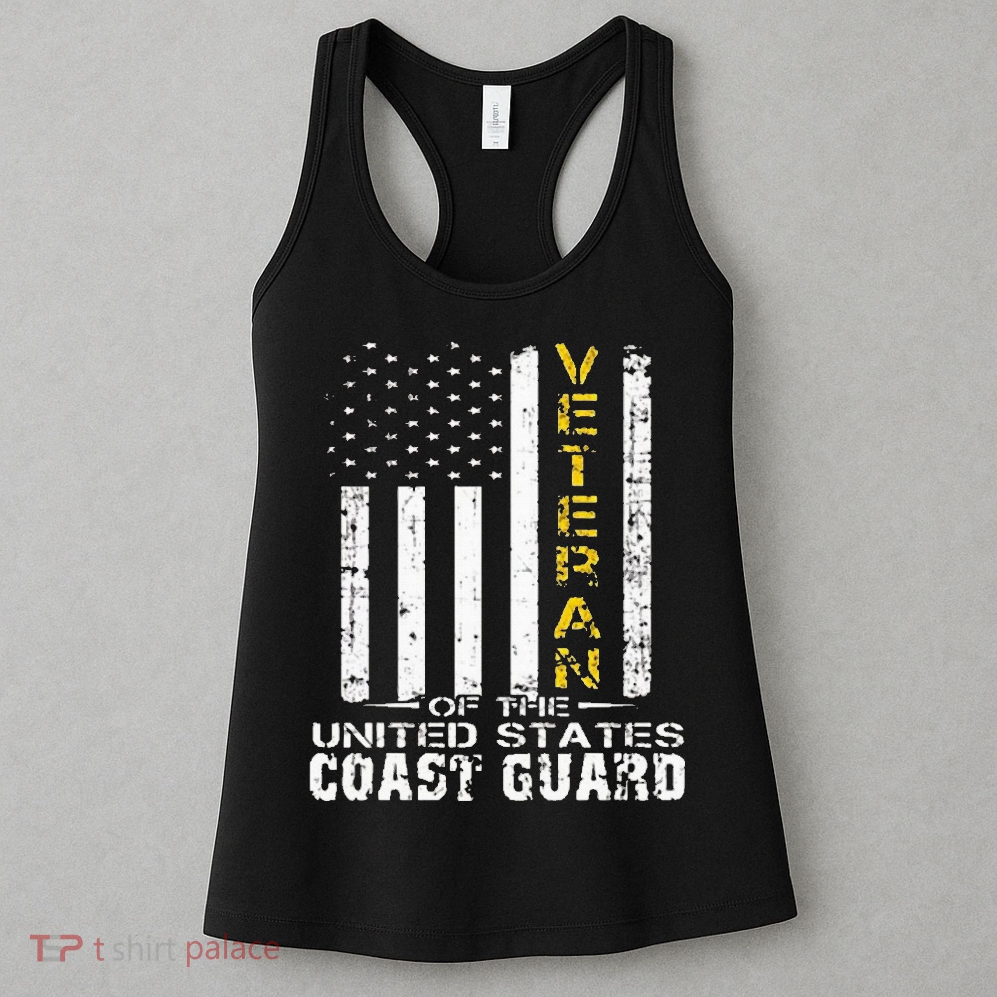 Veteran of the US Coast Guard USCG  Women's Tank Top