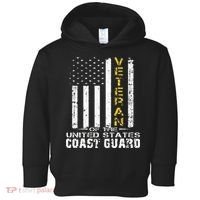 Veteran of the US Coast Guard USCG  Toddler Hoodie thumb 0