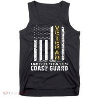 Veteran of the US Coast Guard USCG  Tank Top thumb 0