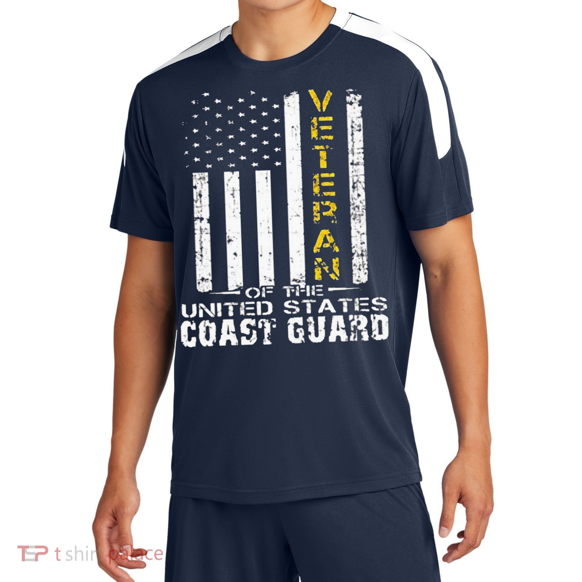 Veteran of the US Coast Guard USCG  Sport-Tek Competitor United Soccer Jersey