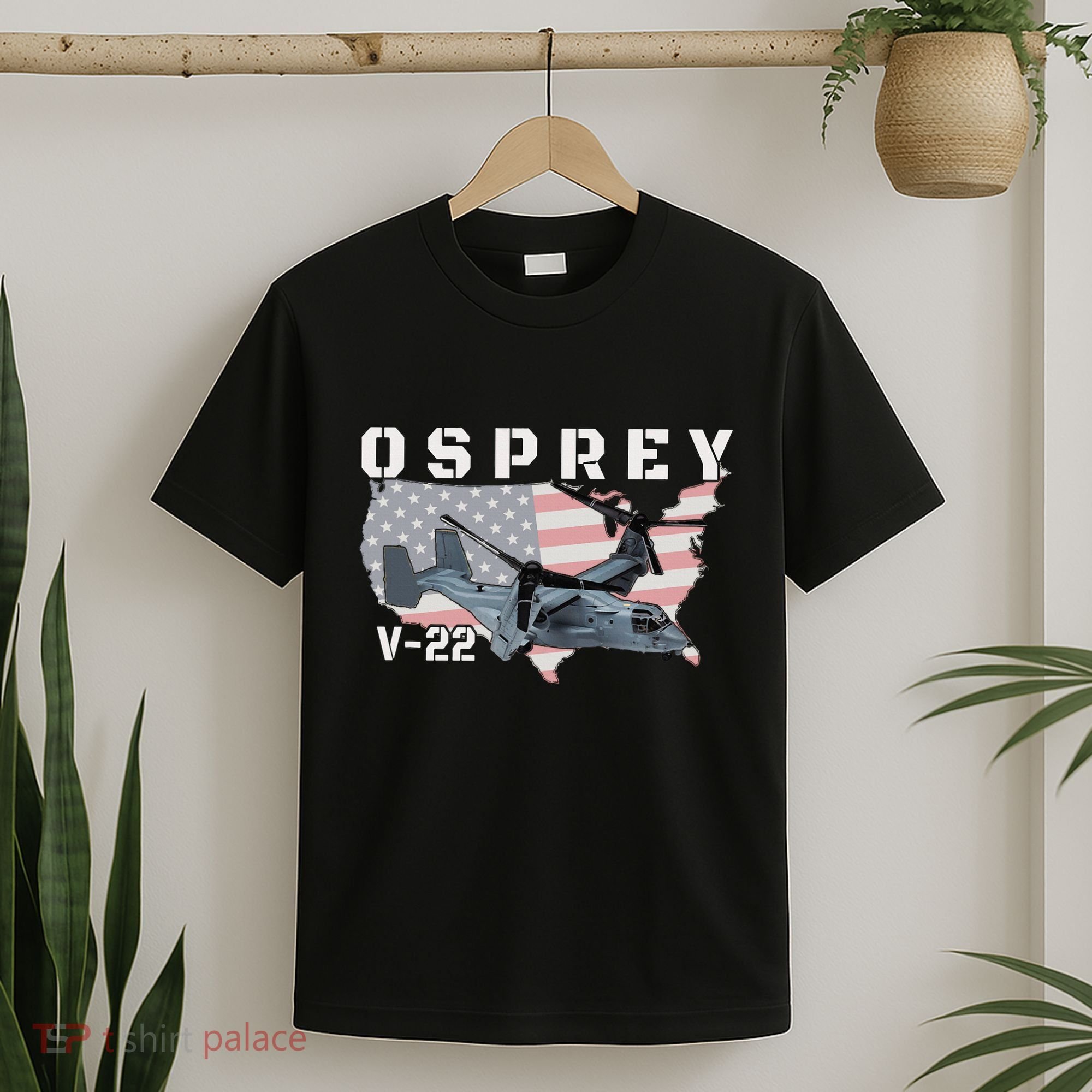 V22 Osprey Tiltrotor Military Aircraft Helicopter Mv22 T-Shirt