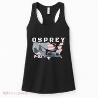 V22 Osprey Tiltrotor Military Aircraft Helicopter Mv22 Women's Tank Top thumb 0