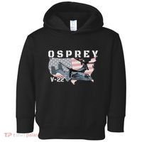 V22 Osprey Tiltrotor Military Aircraft Helicopter Mv22 Toddler Hoodie thumb 0