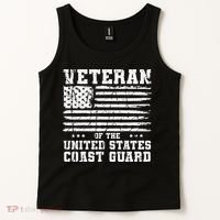 Veteran Of The United States Coast Guard Tank Top thumb 2