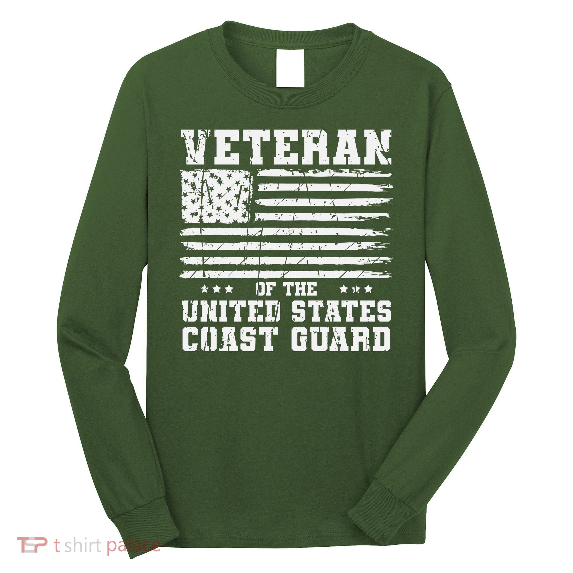Veteran Of The United States Coast Guard Long Sleeve Shirt