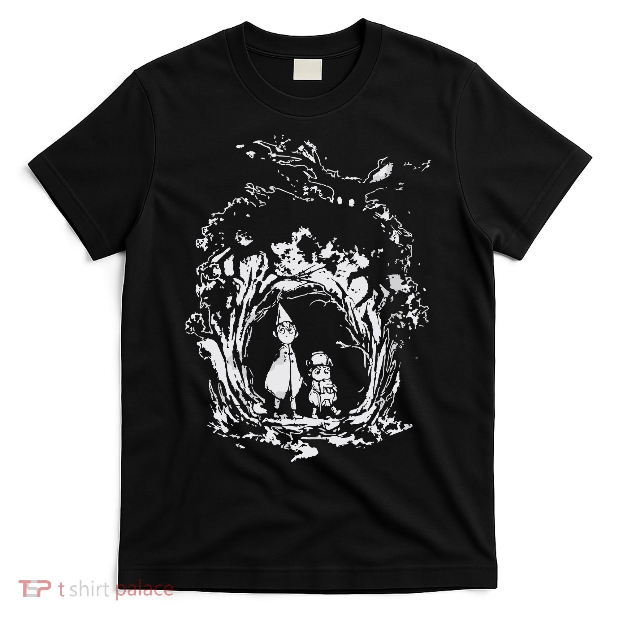 Vintage Over The Garden Wall Halloween Pottsfield T-Shirt