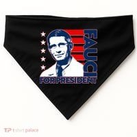 Vote Dr Fauci For President USA-Made Doggie Bandana thumb 0