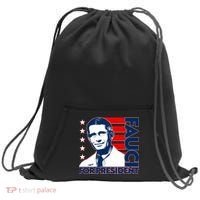Vote Dr Fauci For President Sweatshirt Cinch Pack Bag thumb 0