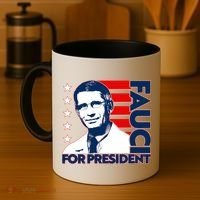 Vote Dr Fauci For President Coffee Mug thumb 4