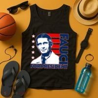Vote Dr Fauci For President Tank Top thumb 4