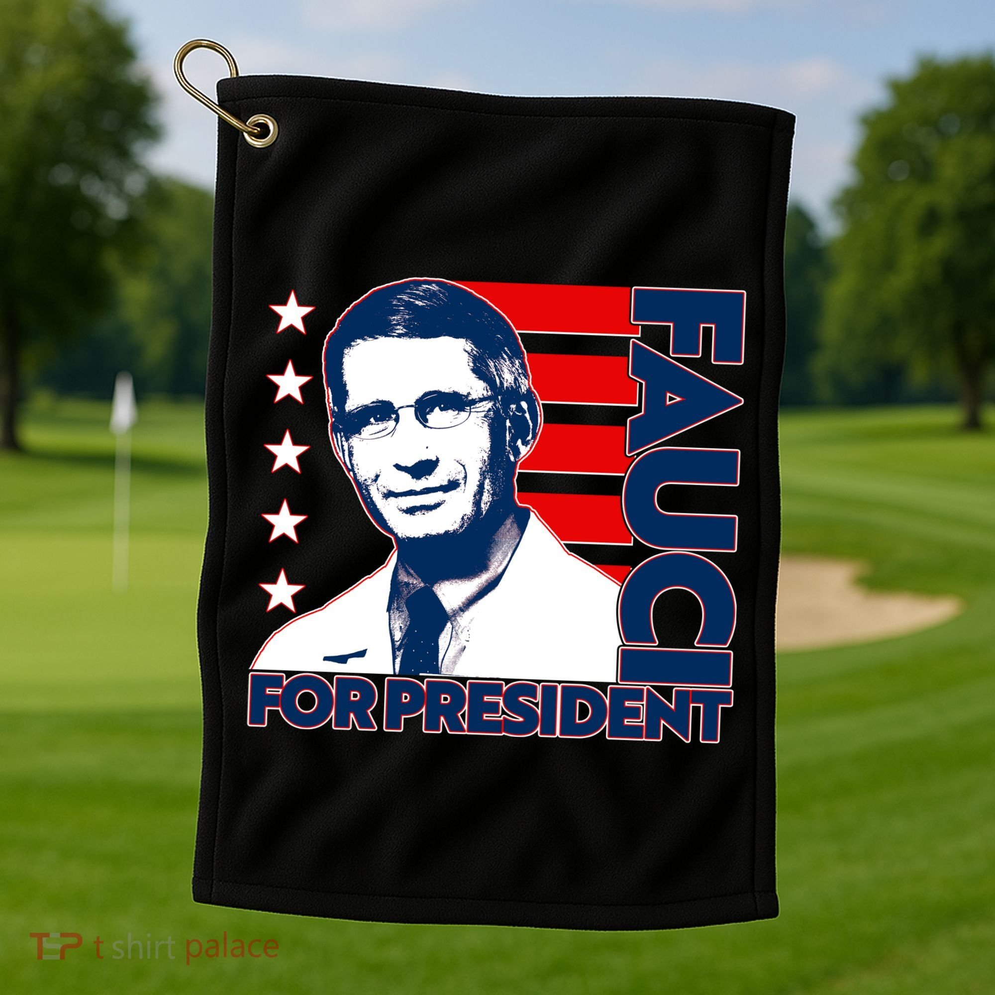 Vote Dr Fauci For President Golf Towel