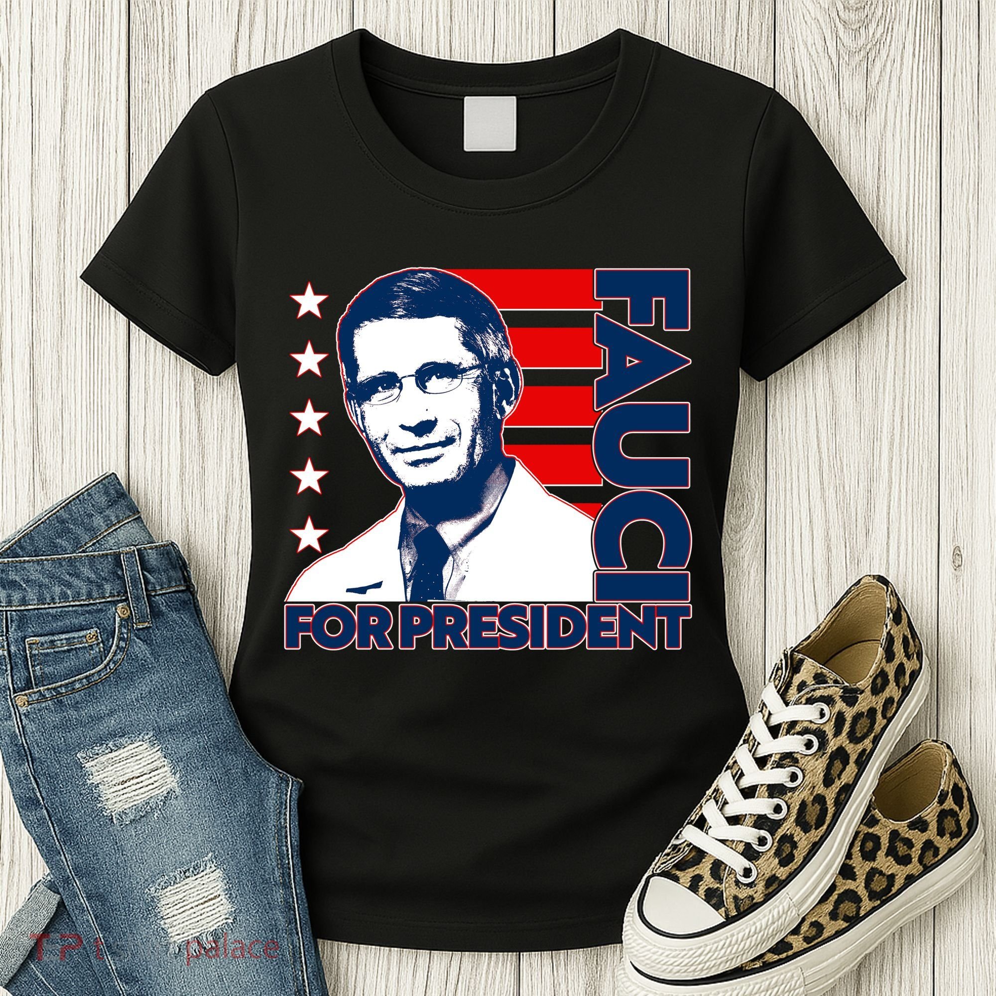 Vote Dr Fauci For President Women's T-Shirt