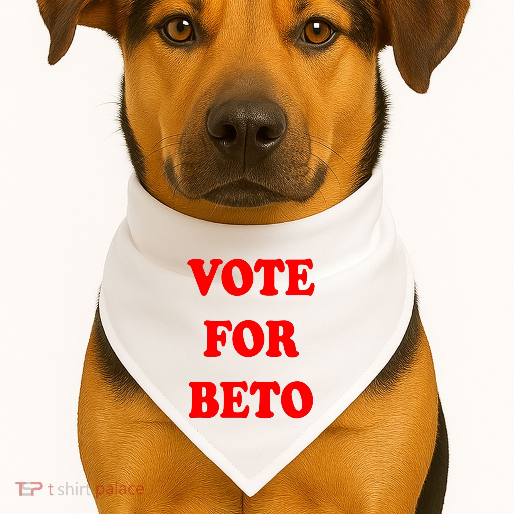 Vote For Beto USA-Made Doggie Bandana
