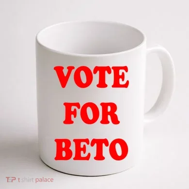 Vote For Beto Coffee Mug back