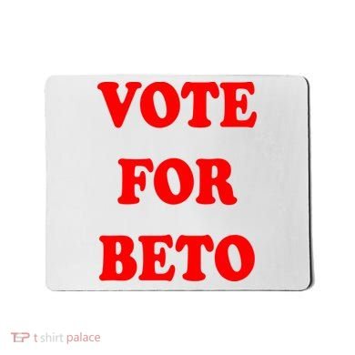 Vote For Beto Mousepad