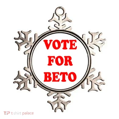 Vote For Beto Ornament