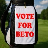 Vote For Beto Golf Towel thumb 2