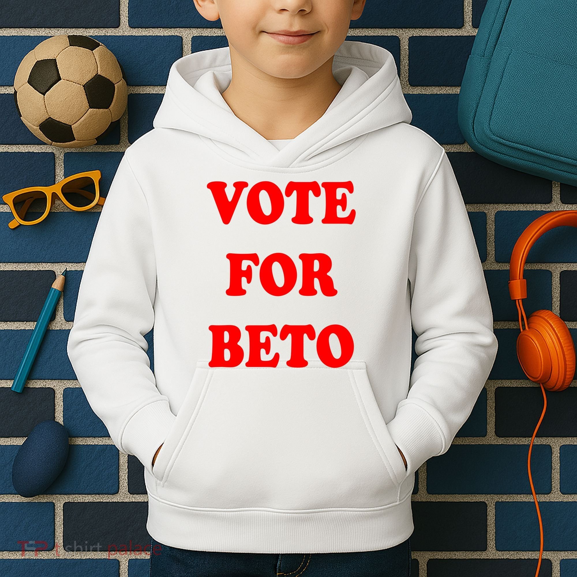 Vote For Beto Kids Hoodie