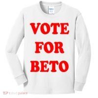 Vote For Beto Kids Long Sleeve Shirt thumb 0