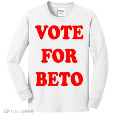 Vote For Beto Kids Long Sleeve Shirt