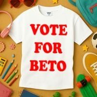 Vote For Beto Kids T-Shirt thumb 3