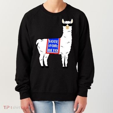 Vote For Beto Llama Women's Sweatshirt