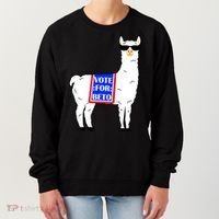 Vote For Beto Llama Women's Sweatshirt thumb 0