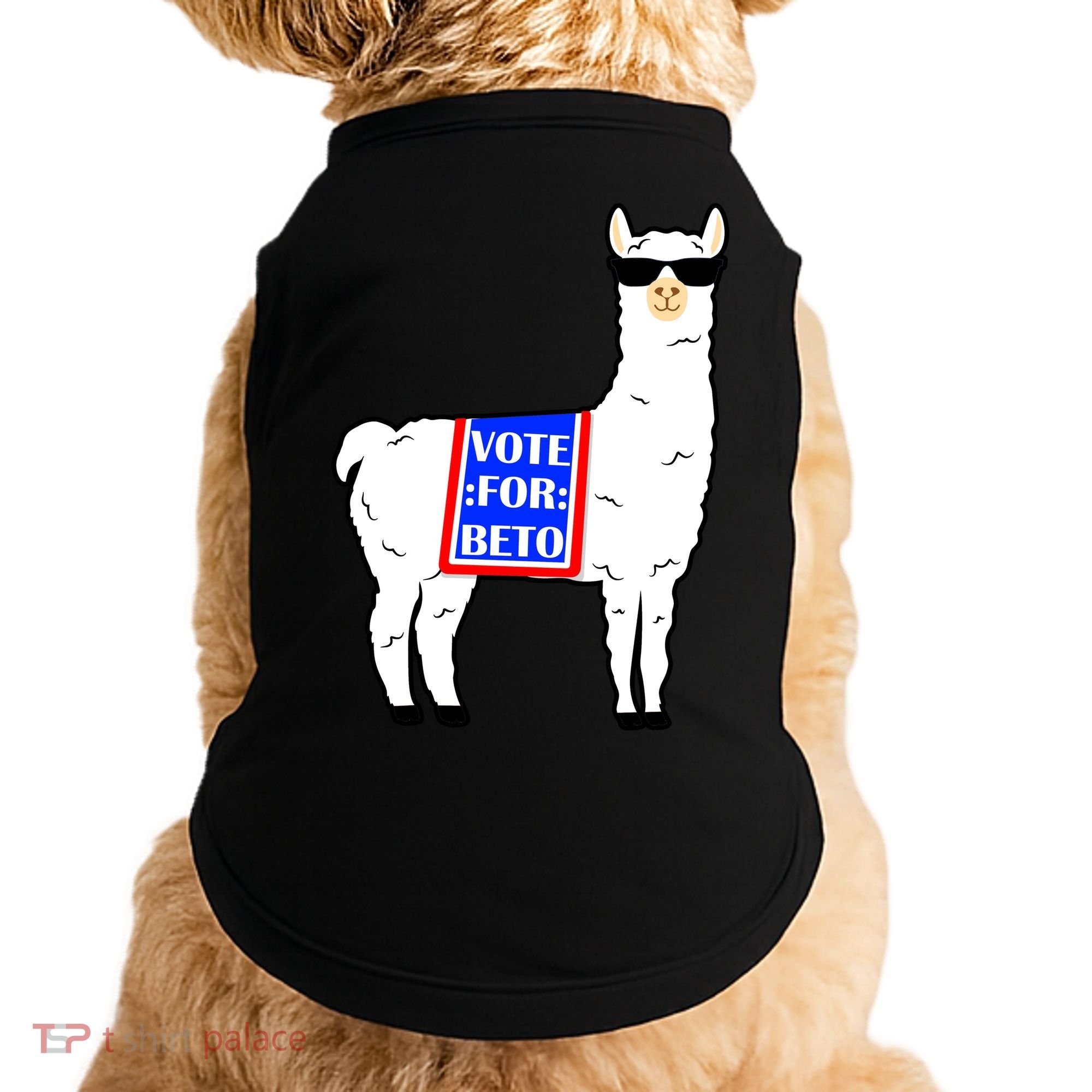 Vote For Beto Llama Doggie Tank