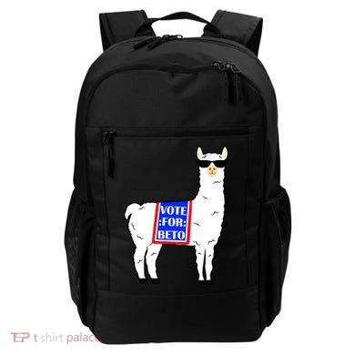 Vote For Beto Llama Backpack