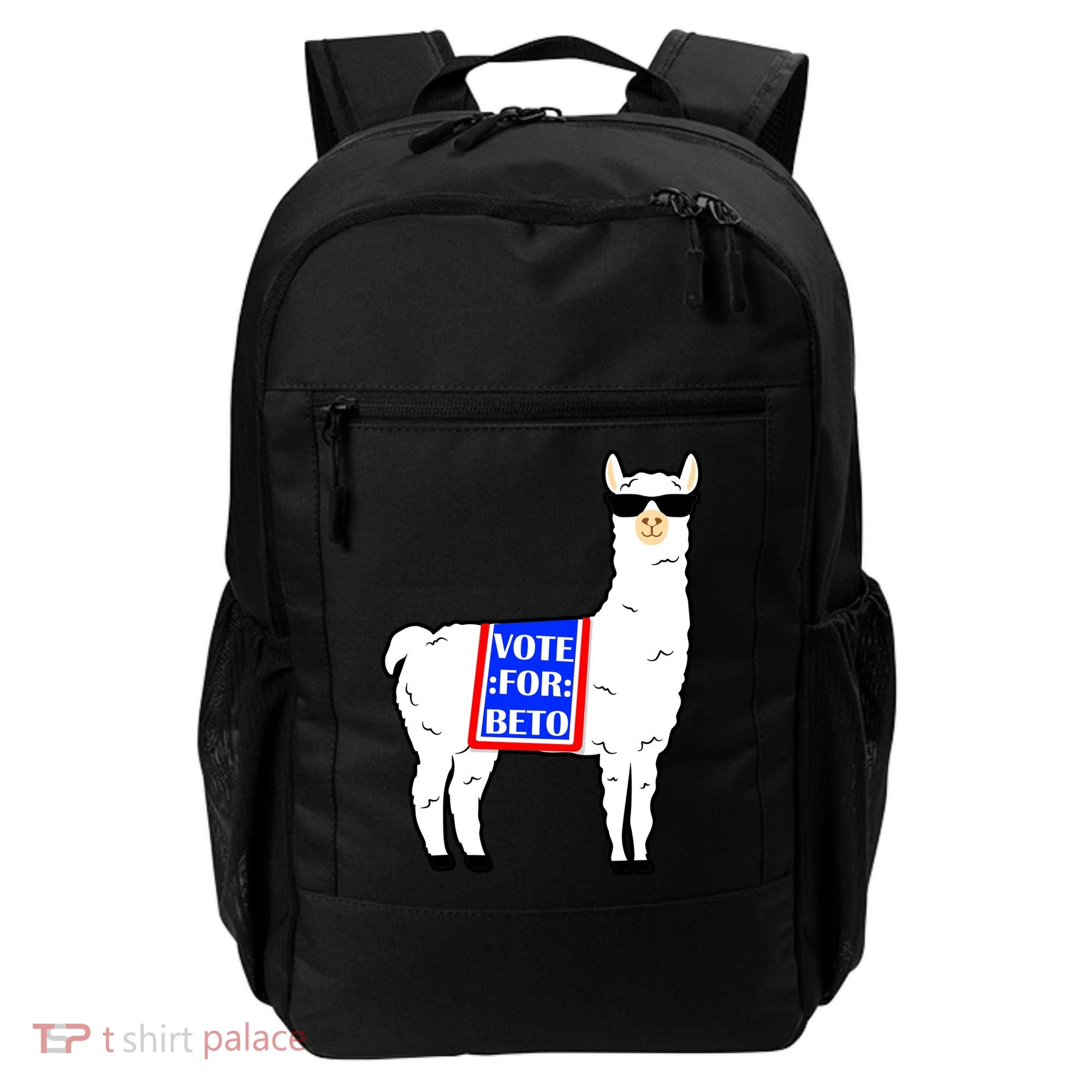 Vote For Beto Llama Backpack