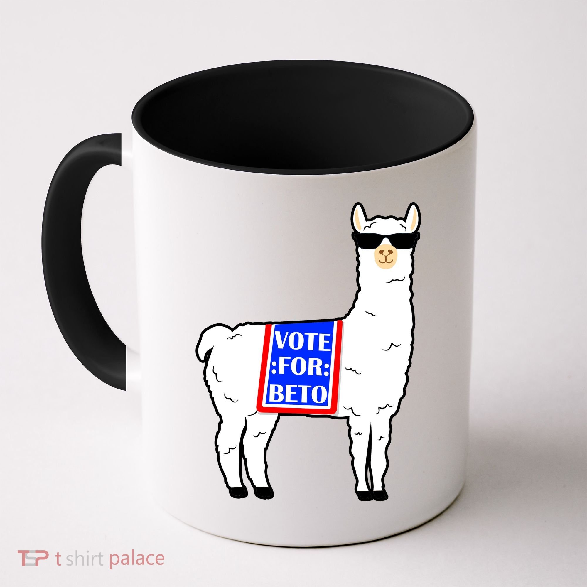 Vote For Beto Llama Coffee Mug