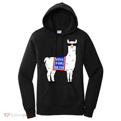 Vote For Beto Llama Women's Hoodie