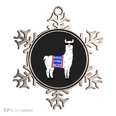 Vote For Beto Llama Ornament