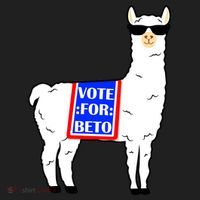 Vote For Beto Llama Golf Towel thumb 3